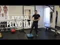 Can you do exercises to fix lateral pelvic tilt due to a leg length discrepancy?