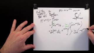 Probability Example 1: Calculating Probability for Exponential Distribution