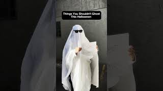 Dont Ghost These This Halloween