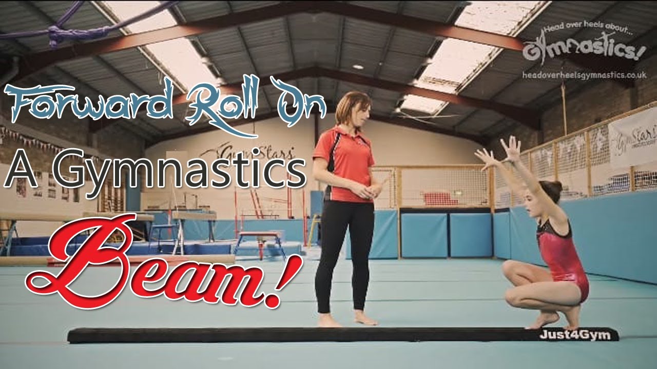 Z Athletic Gymnastics Roll-up Balance Beam 