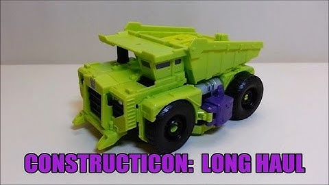 Transformers Generations: Combiner Wars Devastator; Long Haul Review! Bert the Stormtrooper Reviews!