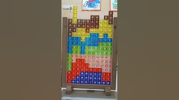 ASMR TETRIS • PLAYING COLORFULL TETRIS BLOCKS Part 20