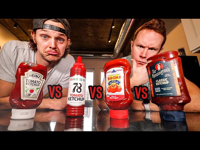 Heinz vs. 78 Brand vs. Red Gold vs. Sir Kensington's