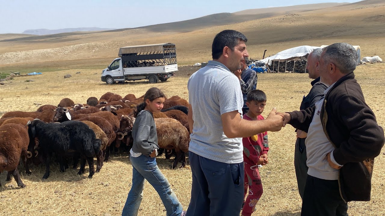 MUHTEŞEM ŞARKI CANBAZ KUZU İÇİN OBAYA GELDİ.