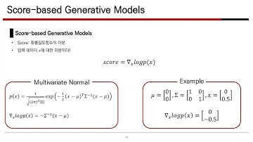 Score based Generative Models and Diffusion Models