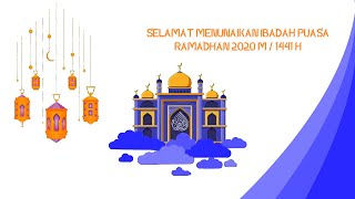 VIDEO UCAPAN BULAN RAMADHAN