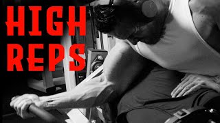 High Rep Training For Muscle Growth!