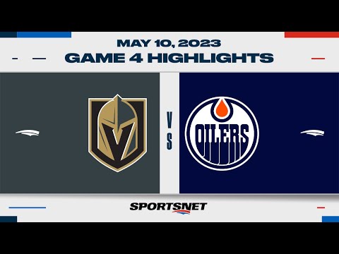 NHL Game 4 Highlights | Golden Knights vs. Oilers - May 10, 2023