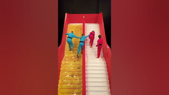Slippery vs Sticky Stairs