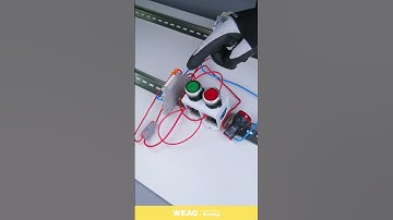 Self-Locking Green Switch & Red Power Off Switch for Ultra Thin Relay Module.