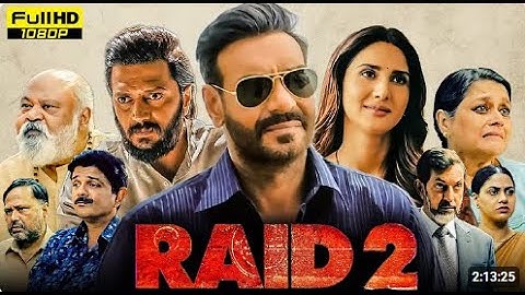 Raid 2 Full Movie  | Ajay Devgn, Riteish Deshmukh, Vaani Kapoor, Saurabh Shukla | Review