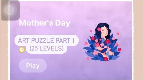 Art Puzzle Mother