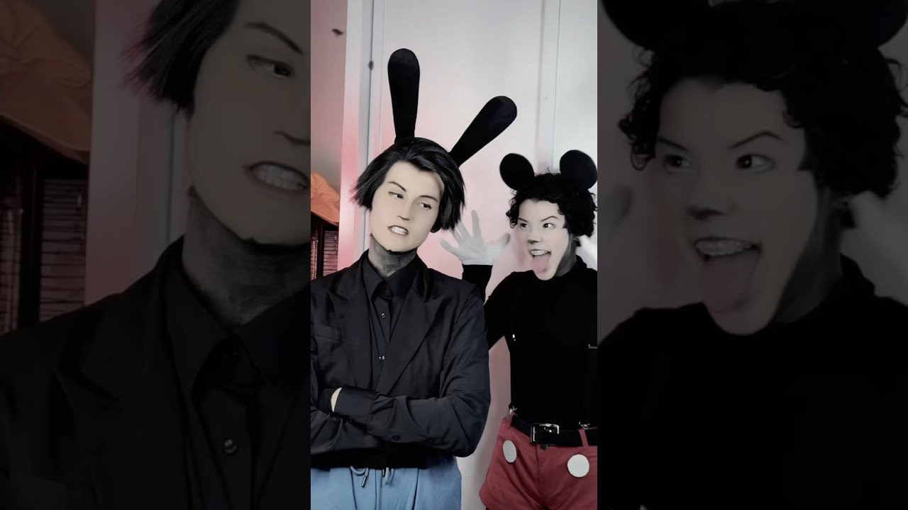 Best Brother Oswald and Mickey ! #cosplay