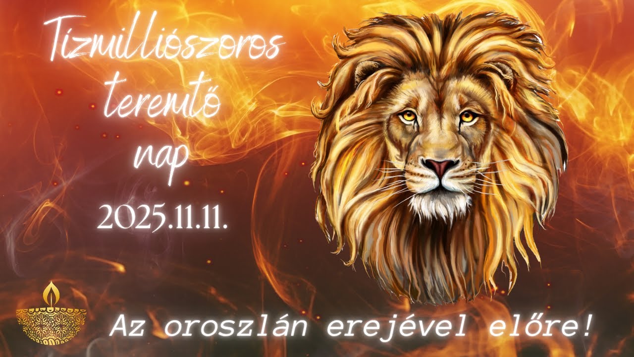 Tízmilliószoros teremtő nap🌞 | Az oroszlán ereje🦁♌ | Új kezdetek😃| Tarot elemzés 12 csillagjegynek🔮