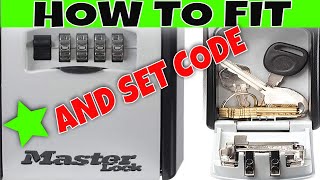 How To Fit A Key Safe Box | MASTERLOCK