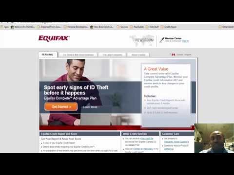 How To Check Your Equifax Credit Report 2014