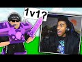 I CHALLENGED A Streamer In Roblox Bedwars...