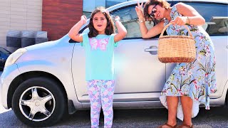 Yemek yapma videoları. Pikniğe gidiyoruz ve un kurabiye yapıyoruz! Anne kız mutfak oyunları screenshot 5