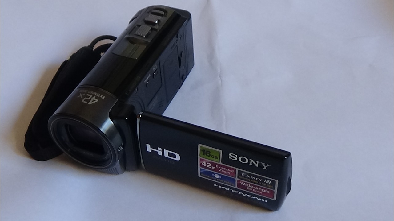Sony HDR-CX160 Camcorder: The Best Option for Beginners - The