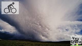 Hail showers and mammatus time-lapses from the South Downs
