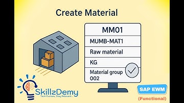 How to Create Material Master in SAP | Raw, Finished, Semi-Finished Goods