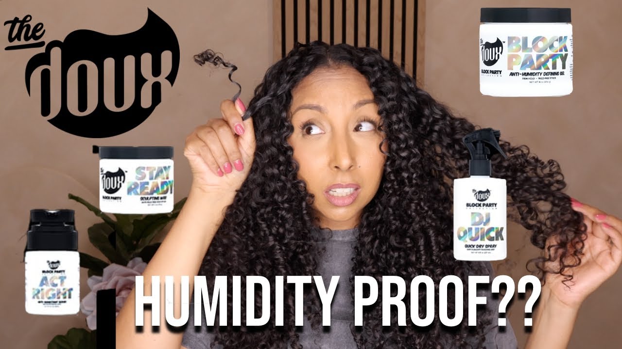 Обзор коллекции Doux Block Party | Укладка на кудрявые/натуральные волосы | BiancaReneeToday