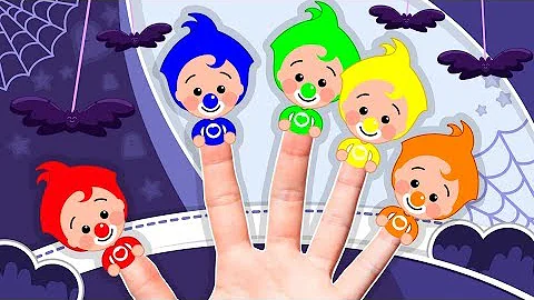 🎃 The Finger Family Song (Halloween Edition) 🎃 Playful Learning ♫ Plim Plim - The Kindness Hero