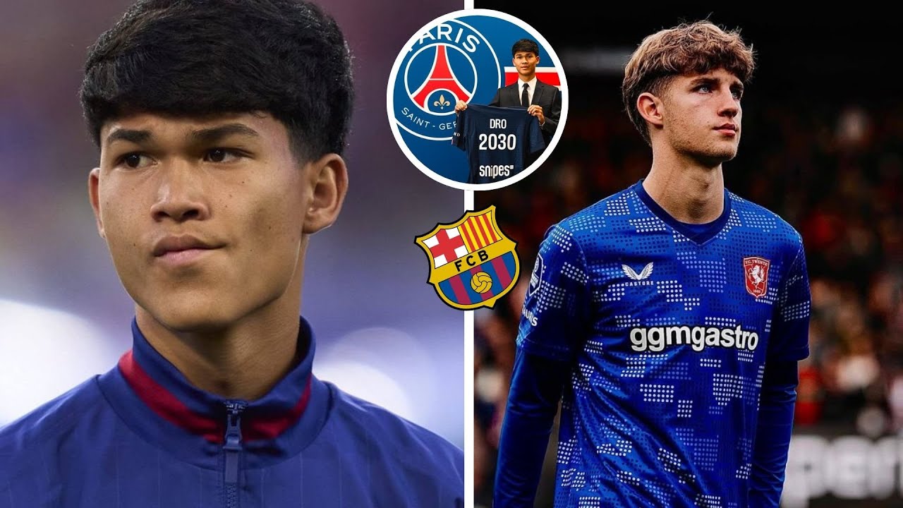 🚨OFFICIEL: LES PREMIERS MOTS DE DRO AU PSG! UNE NOUVELLE PÉPITE CIBLÉ PAR LE BARCA.