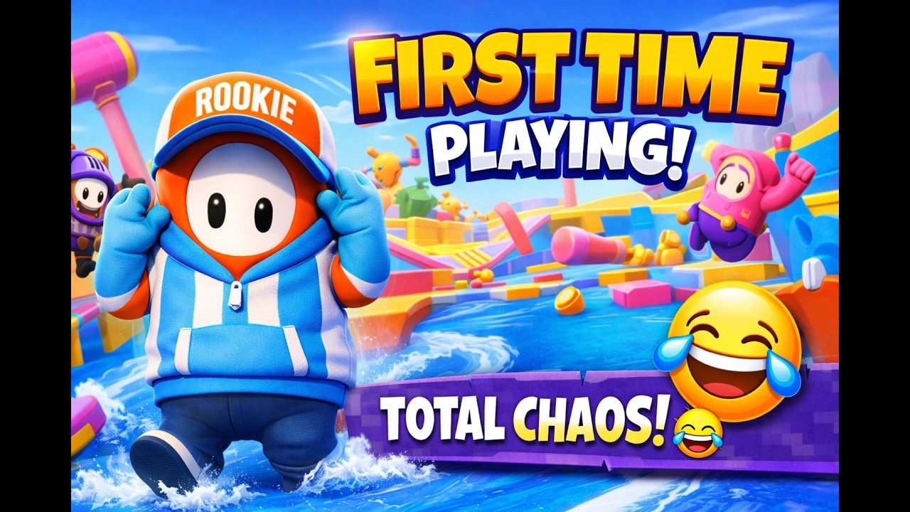 Playing Fall Guys for the First Time 😂 | Chaos & Funny Moments