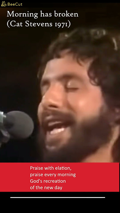 Morning has broken (Cat Stevens 1971)_02  #années70