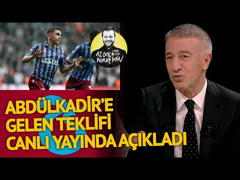 Ahmet Ağaoğlu, Abdülkadir Ömür'e Gelen Teklifi Canlı Yayında Açıkladı | Az Önce Konuştum