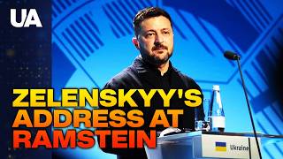 LIVE | ZELENSKYY joins RAMSTEIN MEETING: Direct address &amp; new military aid packages