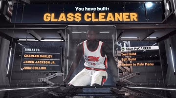 HOW TO MAKE PURE GLASS CLEANER DEMIGOD BUILD!|NBA2K20