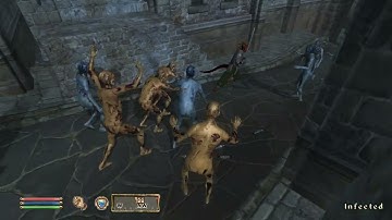 Spreading a Zombie Plague in Oblivion