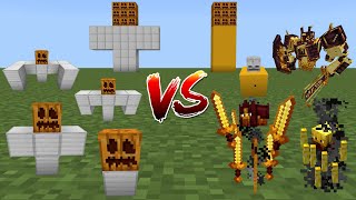 All Iron Golems vs All Blazes