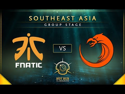 Fnatic vs TNC - TI7: SEA Regional Qualifiers Group Stage - @Basskip @Godot