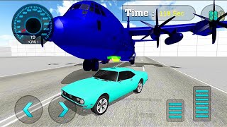 Airplane Police Car Transporter Simulator Game 2021 - Android Gameplay screenshot 2
