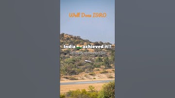 ISRO Reusable Rocket | Test Landing of RLV