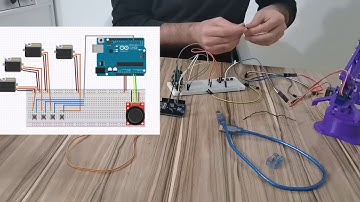 Arduino ile Manuel Kontrollü Robot Kol Yapımı