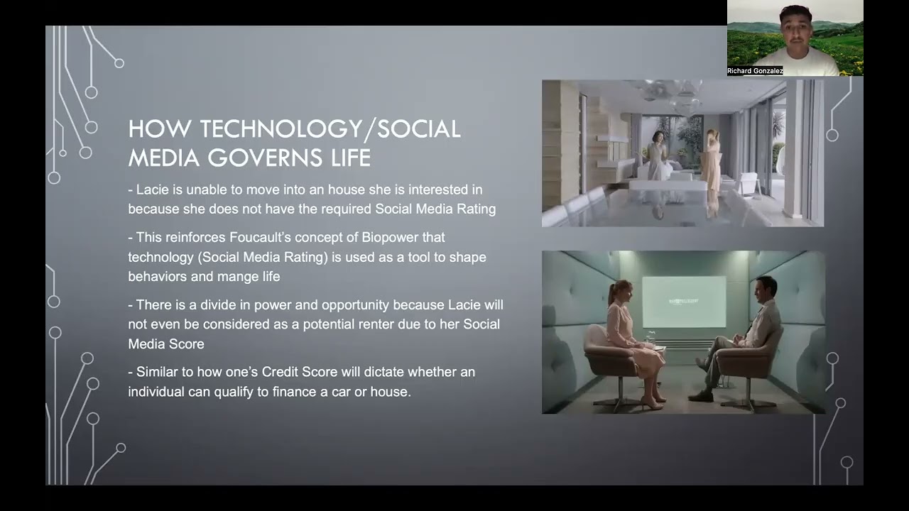 Black Mirror "Nosedive" Analysis Mini-Lecture