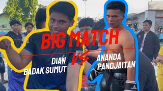 Ananda Pandjaitan Vs Dian Badak Sumut , Satu Round Panco Satu Round Boxing Ll Partai Panas