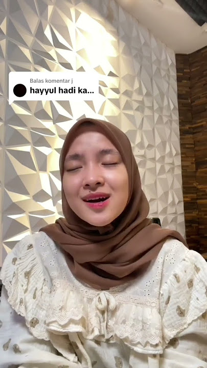 Hayyul hadi🤍 #nissasabyan #sabyan #sholawat #hayyulhadi