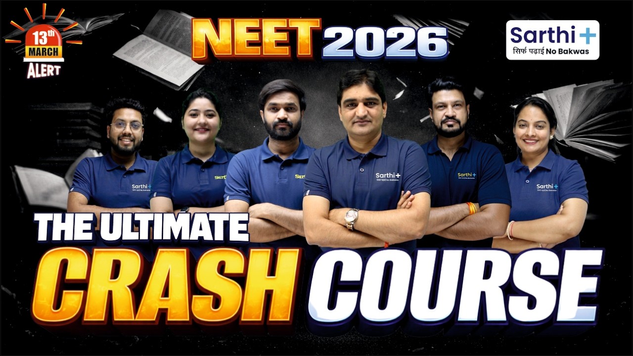 👉 🚀 NEET 2026 Ultimate Crash Course | 40 Days Revision | 3 Lectures ...