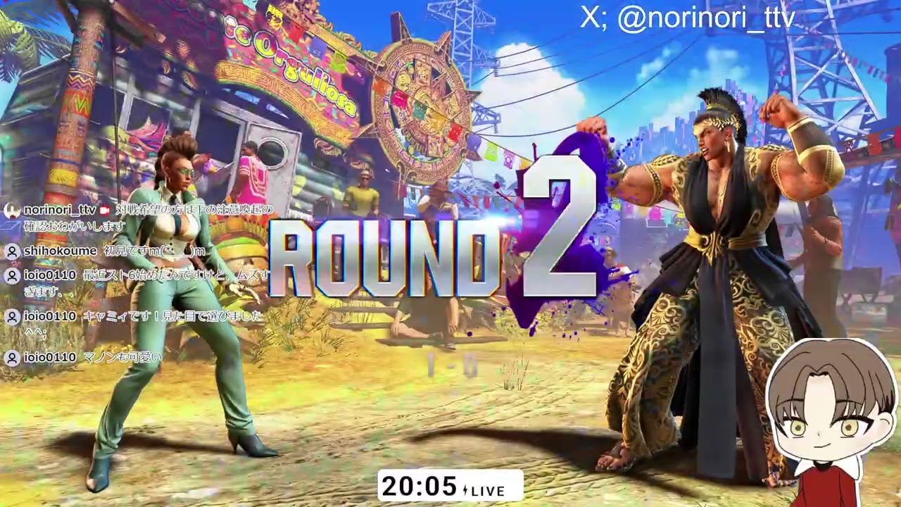 今年初のスト６配信 ※対戦募集