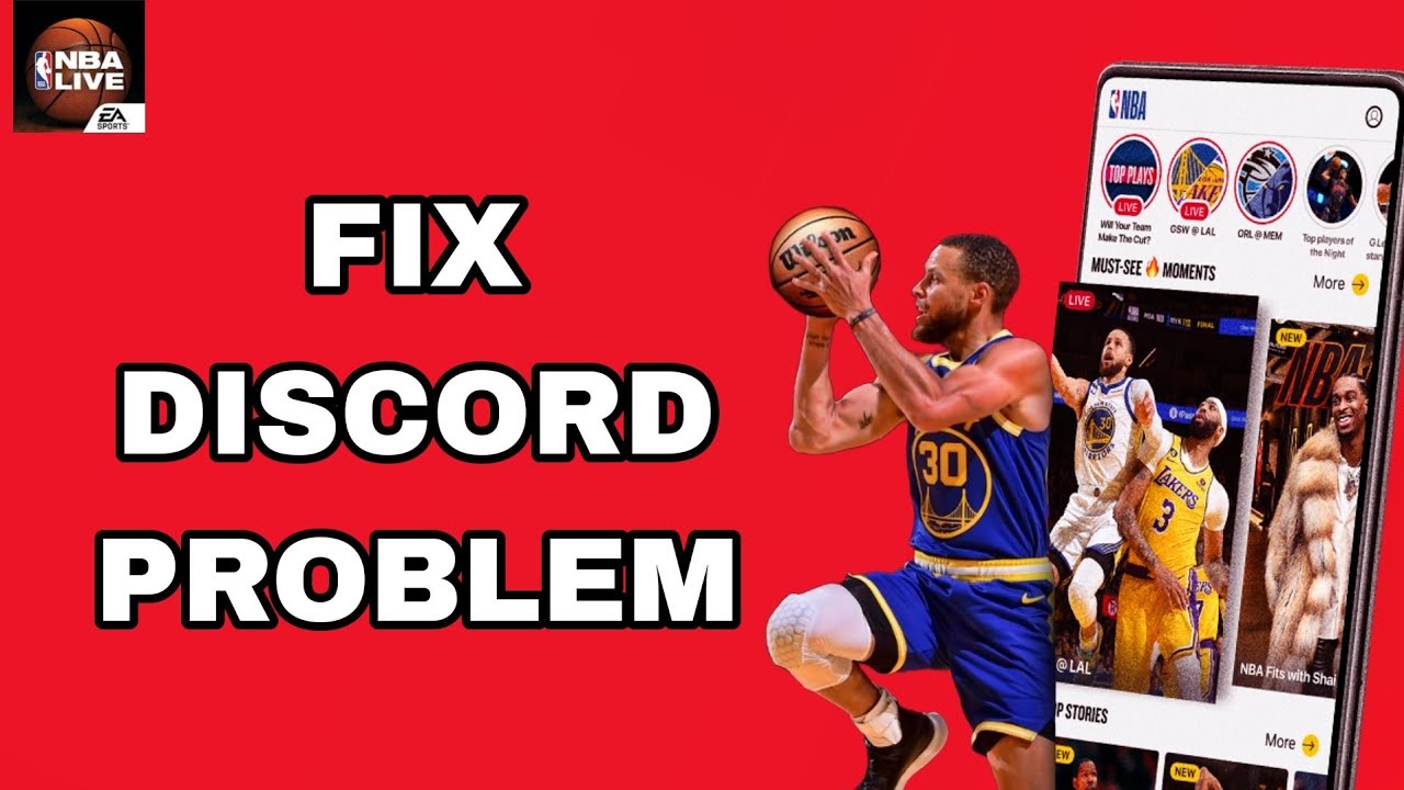 How To Fix And Solve Discord Problem On NBA Live Mobile App | Final ...