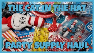The Cat In The Hat Party Supply Haul | Party City, Oriental Trading & More