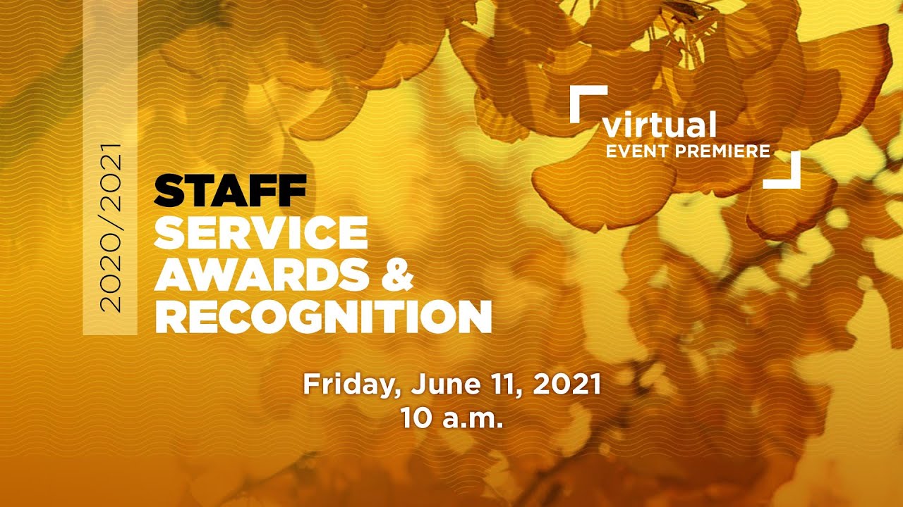 2020/2021 Staff Service Awards & Recognition YouTube