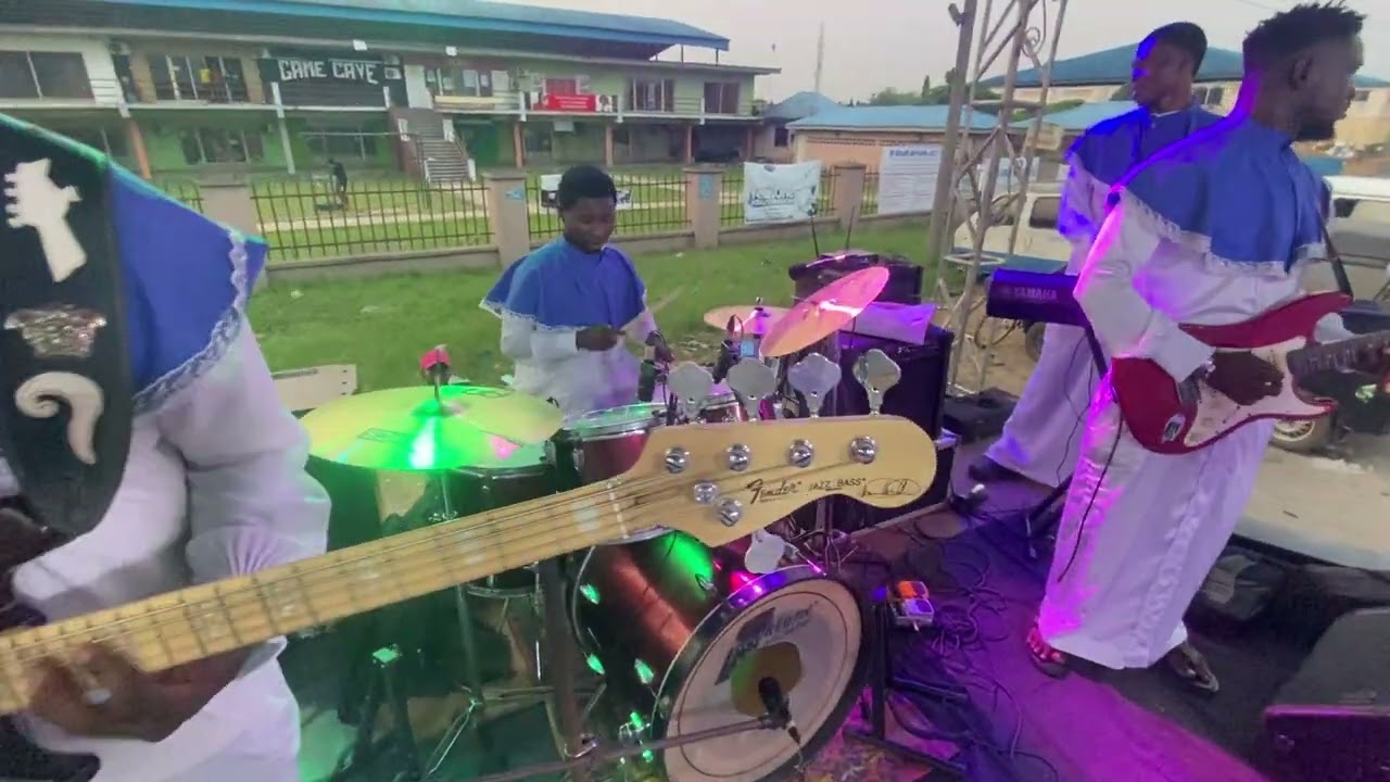 🔥🔥😱 Gospel praise highest lineup and Grove by Min Joseph ukearu Drummer Grove @ the peak #viralvideo