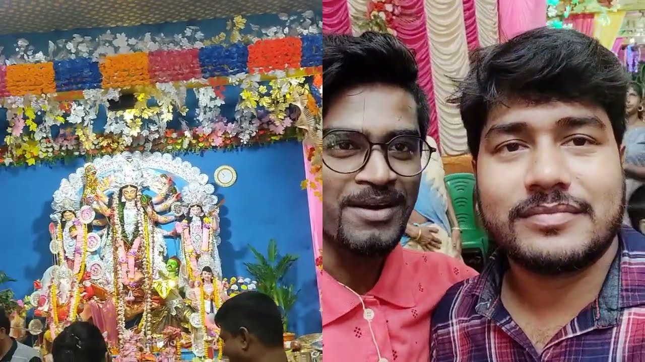 Astomi Pujor din | অষ্টমীতে ঠাকুর দেখতে গিয়ে | #inJoy vlogs