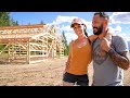 Her Dream Realized! 64x40 Barn Build &amp; Important Addition Update